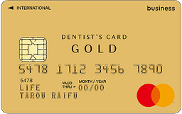DENTIST'S CARD GOLD(BUSINESS)