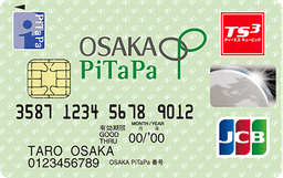 OSAKA PiTaPaカード(トヨタファイナンス)