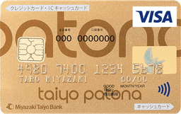 taiyo patonaゴールドカード