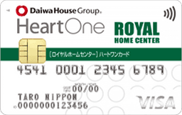 ロイヤルホームセンターHeartOneカード