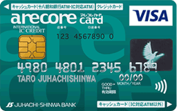 十八親和銀行 アレコレカード クラシック