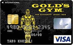 GOLD'S GYMVISAカード