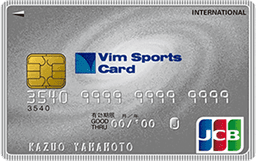 VIM SPORTS JCBカード